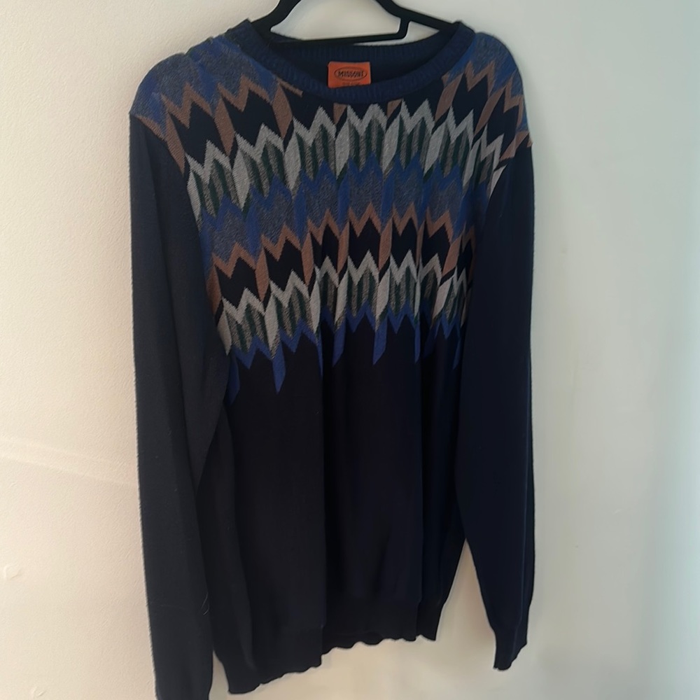 Missoni men’s crew neck sweater size 54IT